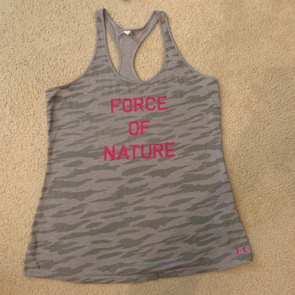 Under Armour  racer back tank top